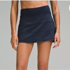 NWT Lululemon Pace Revival MR Skirt True Navy Size 6